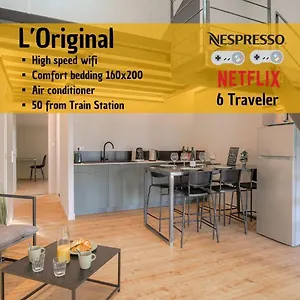 L Original - Travelhome - Free Wifi - 6 Travelers Appartement Villefranche-sur-Saône